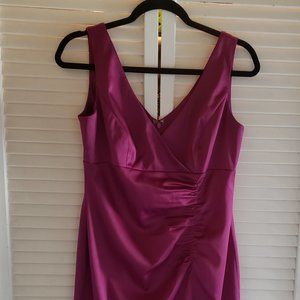 Jone’s Wear Dress Sleeveless Midi length Purple Cocktail Dress Size 8